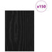 Panouri de decor 150 pcs Stejar Negru 15 x 21 x 0.27 cm - WALTI WALTI