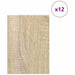 Panouri de decor 12 pcs Stejar Sonoma 15 x 21 x 0.27 cm - WALTI WALTI