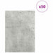 Panouri de decor 50 pcs Gri din beton 15 x 21 x 0.27 cm - WALTI WALTI