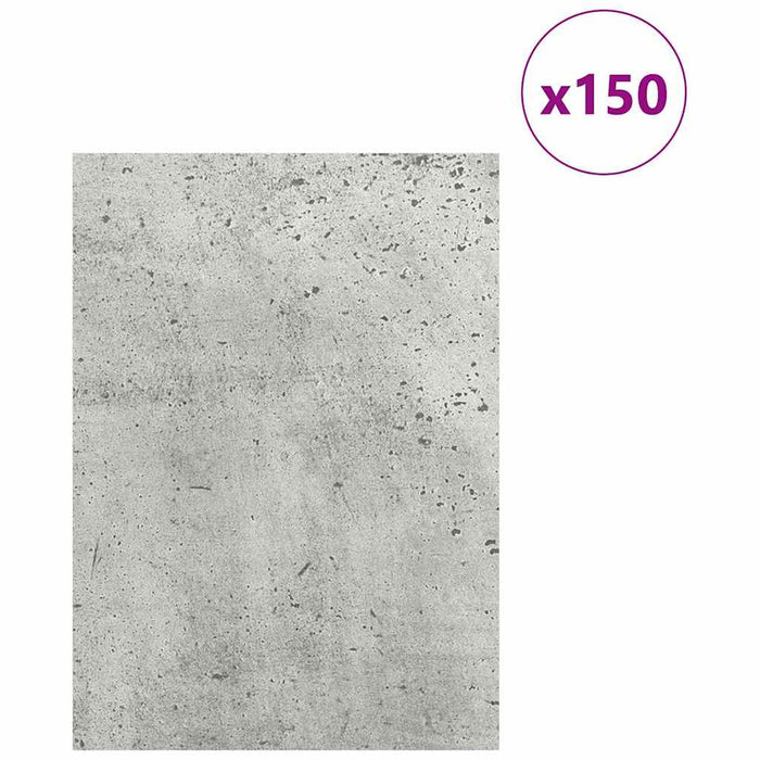 Panouri de decor 150 pcs Gri din beton 15 x 21 x 0.27 cm - WALTI WALTI