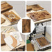 Panouri de decor 50 pcs Stejar fumuriu 15 x 21 x 0.27 cm - WALTI WALTI