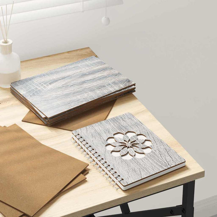 Panouri de decor 150 pcs Gri Sonoma 15 x 21 x 0.27 cm - WALTI WALTI