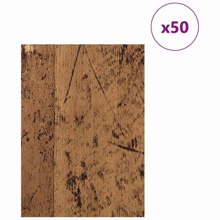 Panouri de decor 50 pcs Lemn vechi 15 x 21 x 0.27 cm - WALTI WALTI