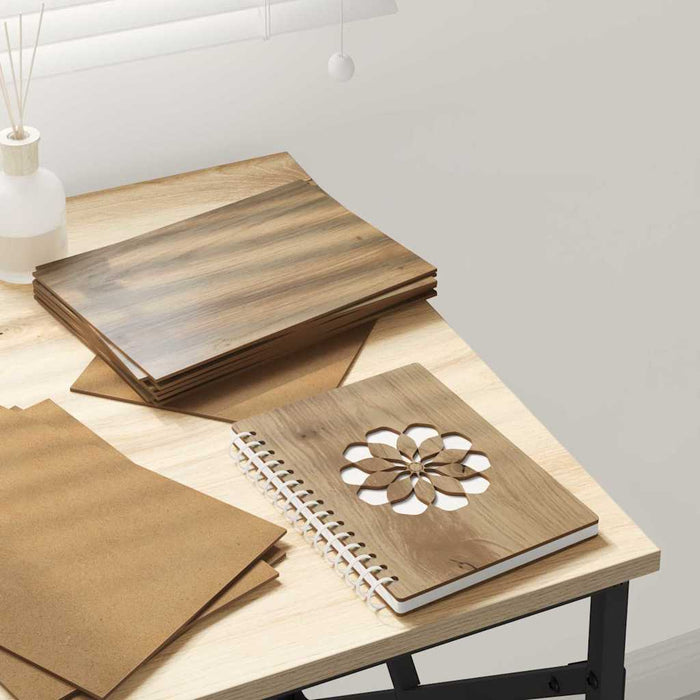 Panouri de decor 12 pcs Stejar Artizanal 15 x 21 x 0.27 cm - WALTI WALTI