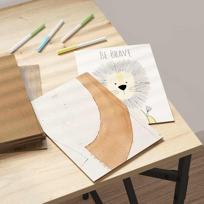 Panouri de decor 50 pcs Stejar Artizanal 15 x 21 x 0.27 cm - WALTI WALTI