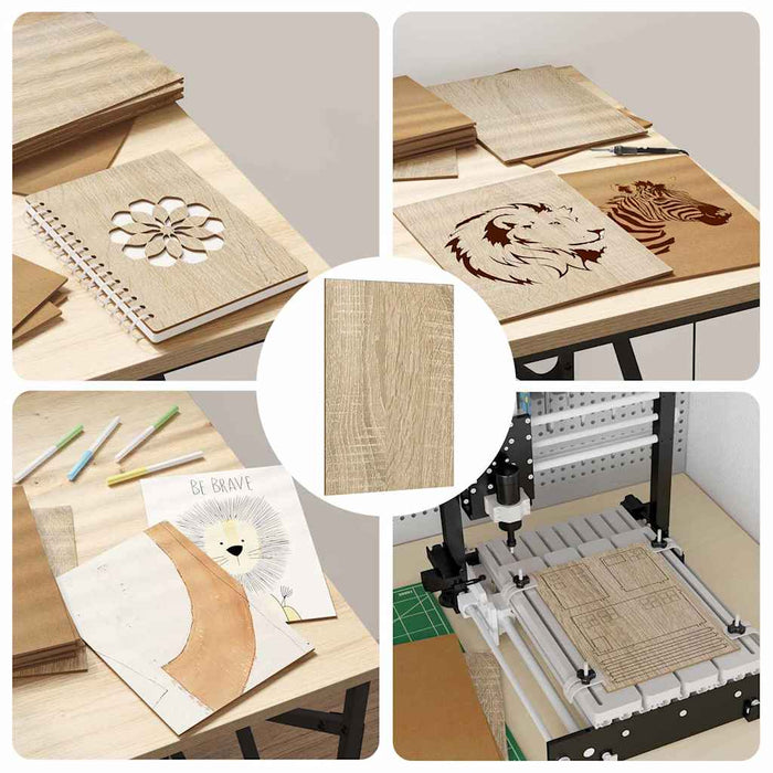 Panouri de decor 12 pcs Stejar Sonoma 21 x 30 x 0,27 cm - WALTI WALTI