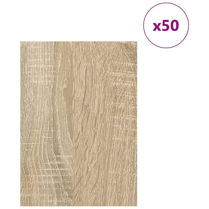 Panouri de decor 50 pcs Stejar Sonoma 21 x 30 x 0,27 cm - WALTI WALTI