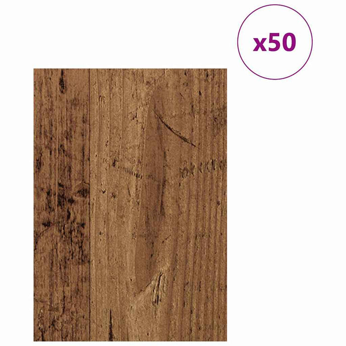 Panouri de decor 50 pcs Lemn vechi 21 x 30 x 0,27 cm - WALTI WALTI