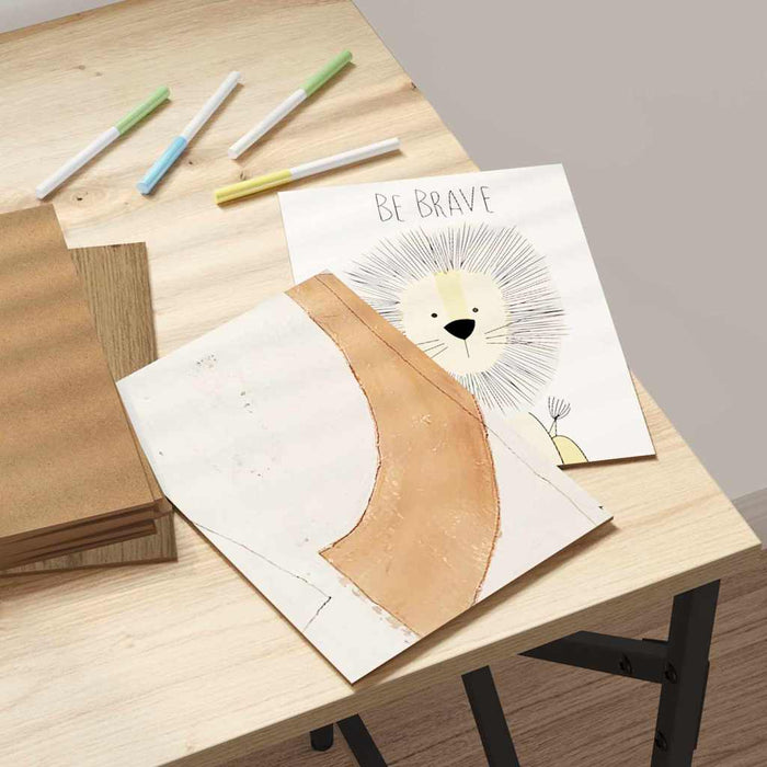 Panouri de decor 150 pcs Stejar Artizanal 21 x 30 x 0,27 cm - WALTI WALTI