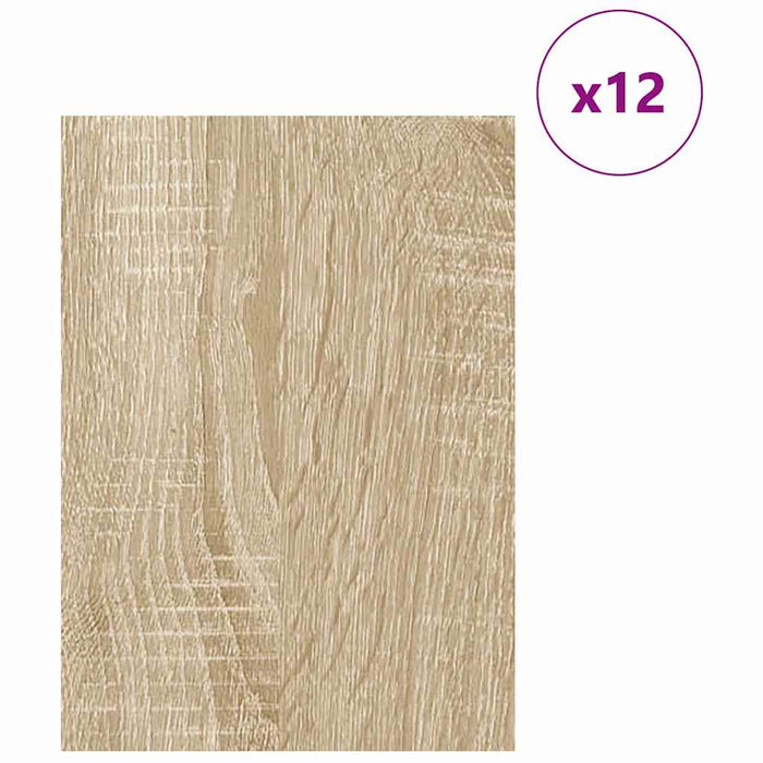 Panouri de decor 12 pcs Stejar Sonoma 30 x 42 x 0.27 cm - WALTI WALTI
