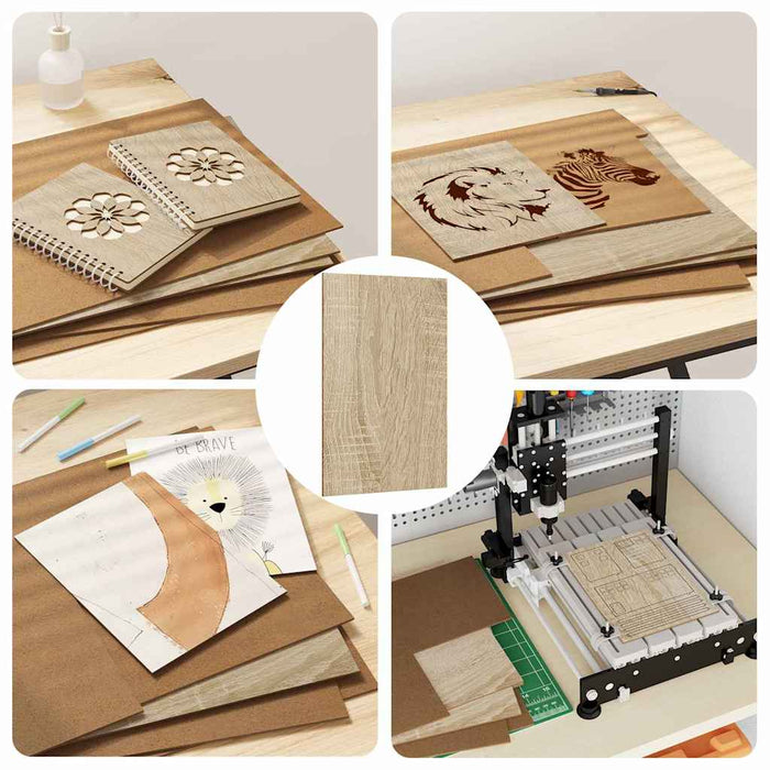 Panouri de decor 50 pcs Stejar Sonoma 30 x 42 x 0.27 cm - WALTI WALTI