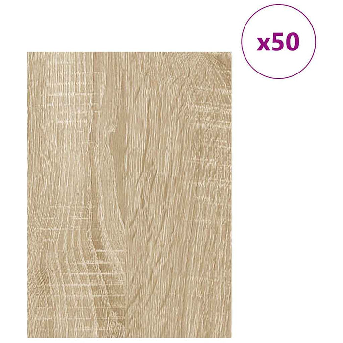 Panouri de decor 50 pcs Stejar Sonoma 30 x 42 x 0.27 cm - WALTI WALTI
