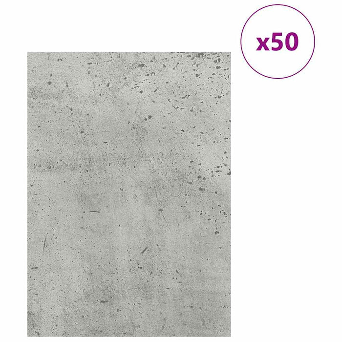 Panouri de decor 50 pcs Gri din beton 30 x 42 x 0.27 cm - WALTI WALTI