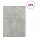 Panouri de decor 50 pcs Gri din beton 30 x 42 x 0.27 cm - WALTI WALTI