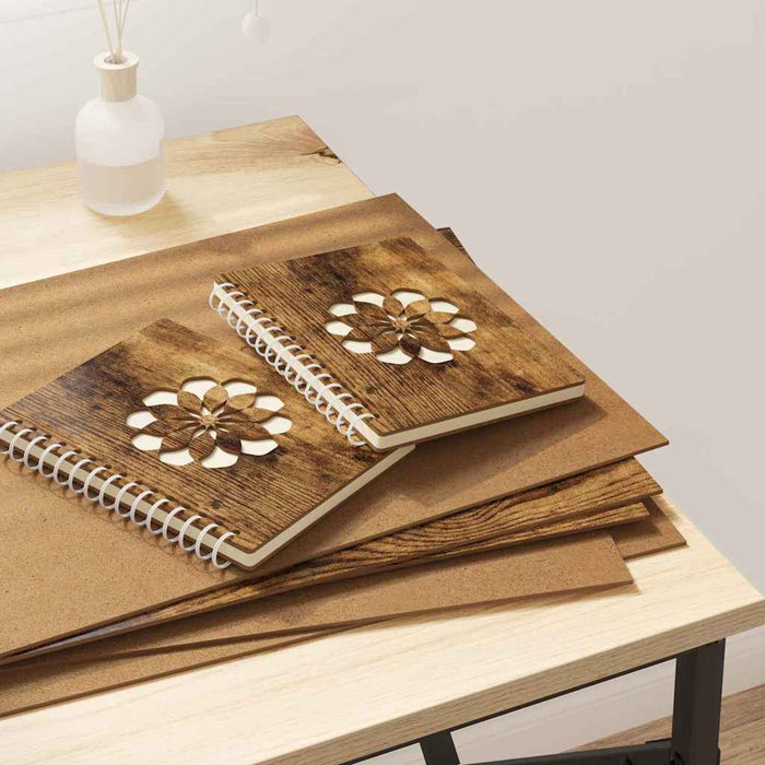 Panouri de decor 50 pcs Stejar fumuriu 30 x 42 x 0.27 cm - WALTI WALTI