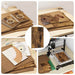 Panouri de decor 50 pcs Stejar fumuriu 30 x 42 x 0.27 cm - WALTI WALTI