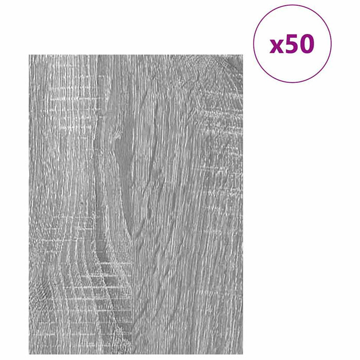 Panouri de decor 50 pcs Gri Sonoma 30 x 42 x 0.27 cm - WALTI WALTI