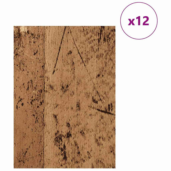 Panouri de decor 12 pcs Lemn vechi 30 x 42 x 0.27 cm - WALTI WALTI