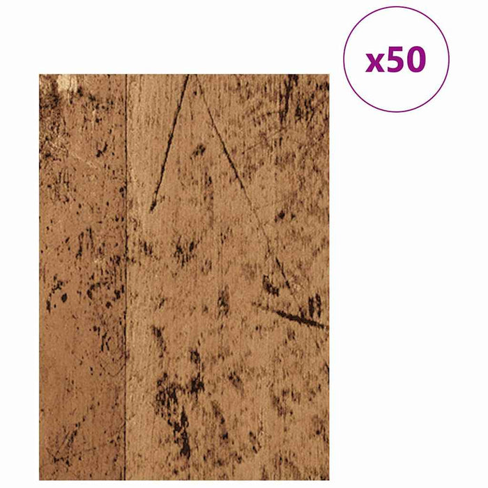 Panouri de decor 50 pcs Lemn vechi 30 x 42 x 0.27 cm - WALTI WALTI