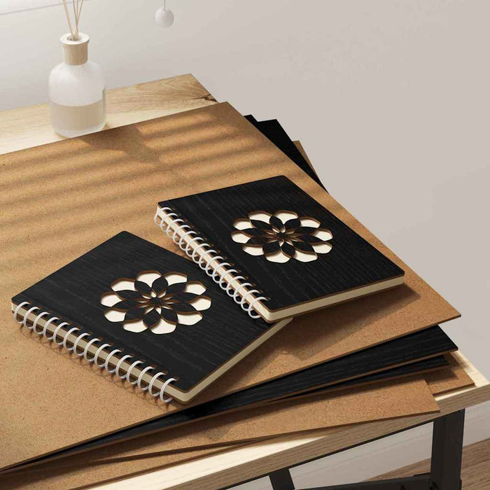 Panouri de decor 12 pcs Stejar Negru 40 x 60 x 0.27 cm - WALTI WALTI