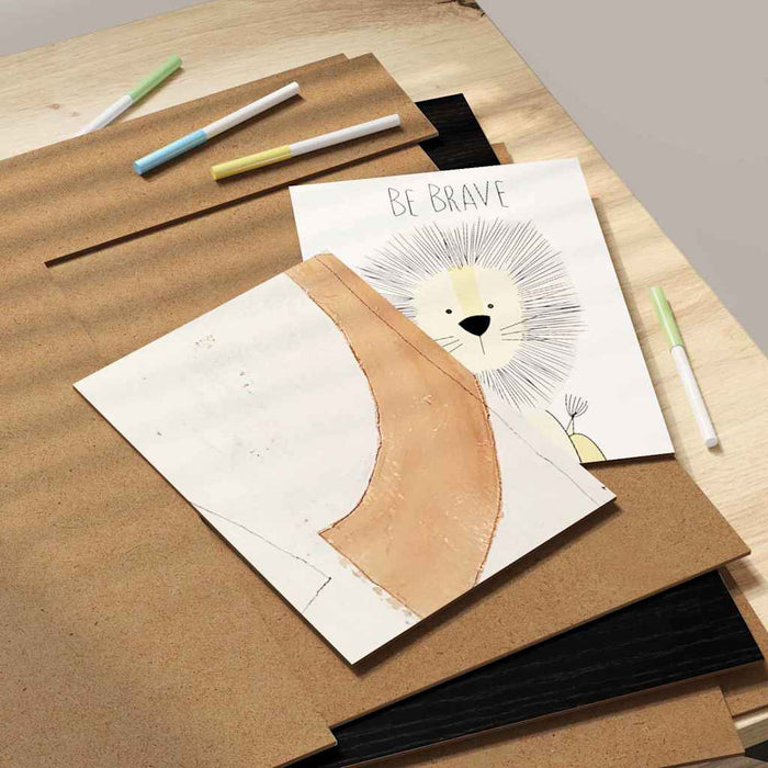 Panouri de decor 12 pcs Stejar Negru 40 x 60 x 0.27 cm - WALTI WALTI