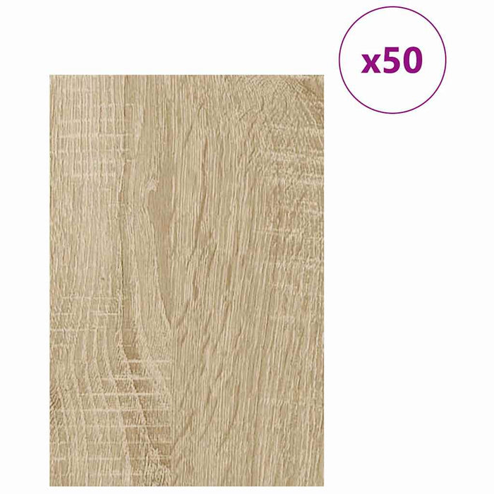 Panouri de decor 50 pcs Stejar Sonoma 40 x 60 x 0.27 cm - WALTI WALTI