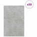 Panouri de decor 50 pcs Gri din beton 40 x 60 x 0.27 cm - WALTI WALTI