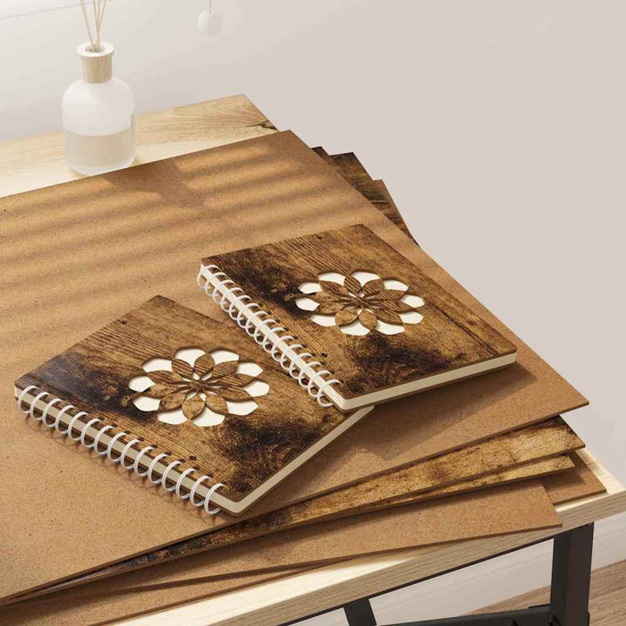 Panouri de decor 50 pcs Stejar fumuriu 40 x 60 x 0.27 cm - WALTI WALTI
