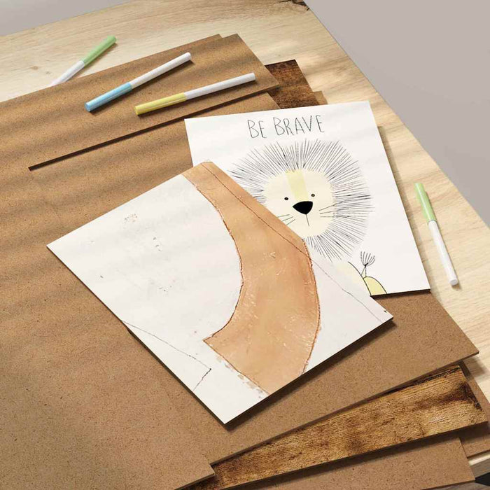 Panouri de decor 50 pcs Stejar fumuriu 40 x 60 x 0.27 cm - WALTI WALTI