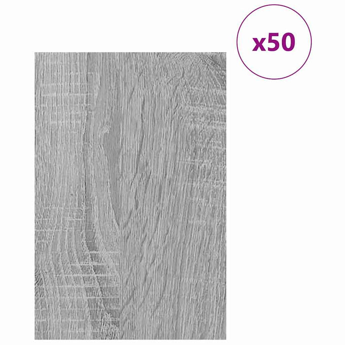 Panouri de decor 50 pcs Gri Sonoma 40 x 60 x 0.27 cm - WALTI WALTI