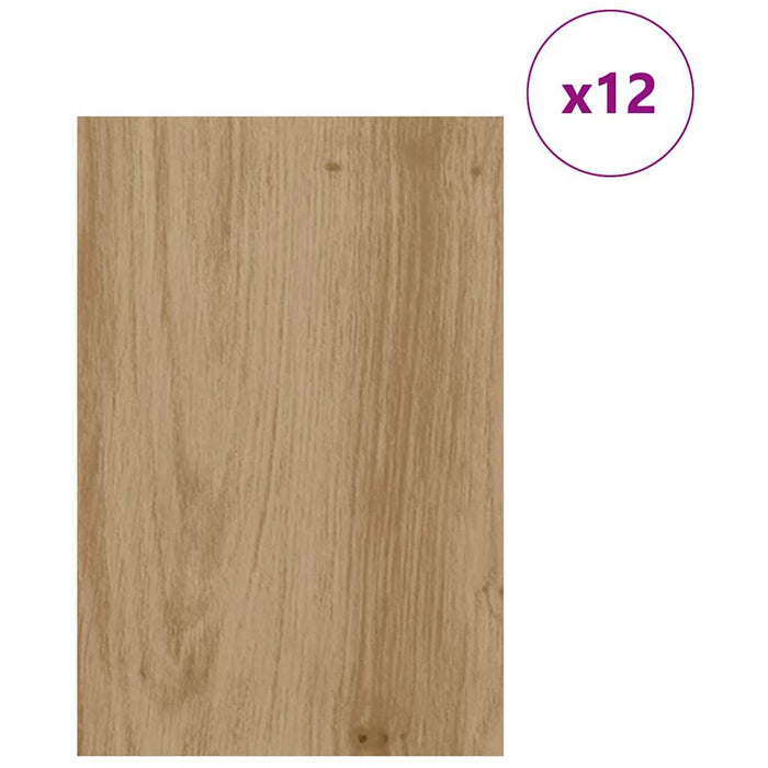 Panouri de decor 12 pcs Stejar Artizanal 40 x 60 x 0.27 cm - WALTI WALTI