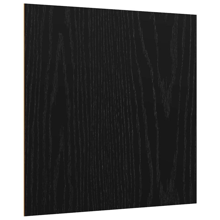 Panouri de decor 12 pcs Stejar Negru 30 x 30 x 0,27 cm - WALTI WALTI