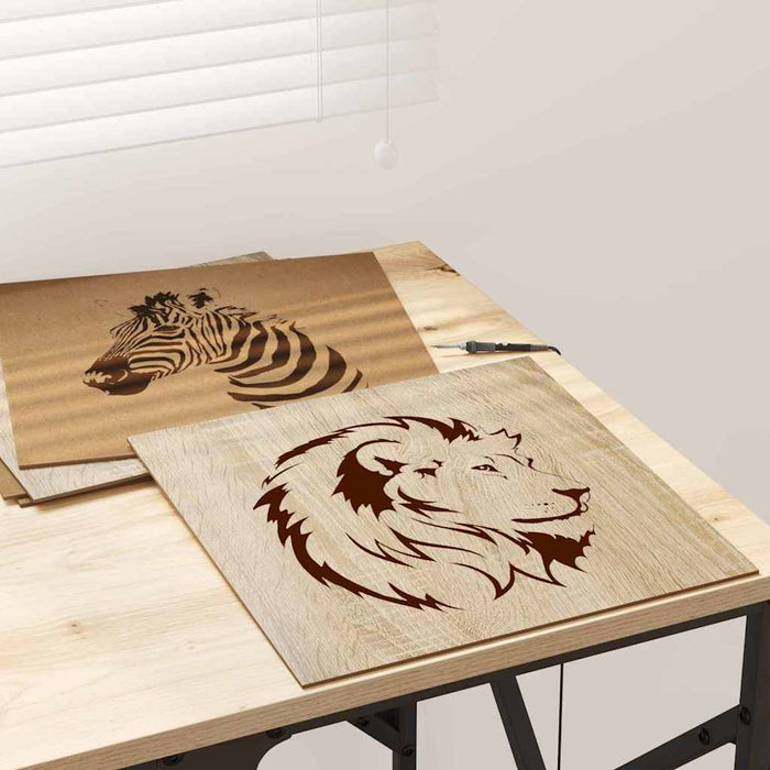 Panouri de decor 12 pcs Stejar Sonoma 30 x 30 x 0,27 cm - WALTI WALTI
