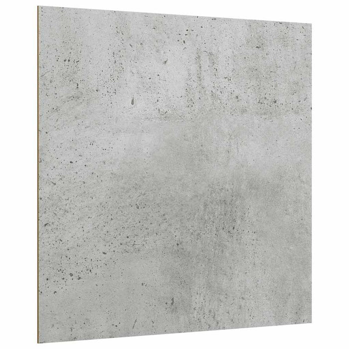 Panouri de decor 12 pcs Gri din beton 30 x 30 x 0,27 cm - WALTI WALTI