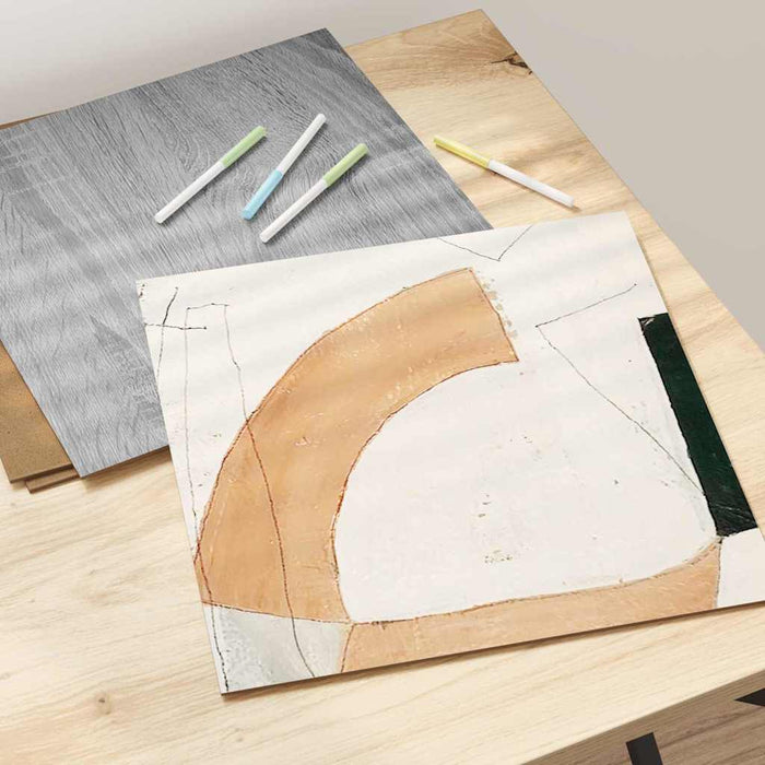 Panouri de decor 12 pcs Gri Sonoma 30 x 30 x 0,27 cm - WALTI WALTI
