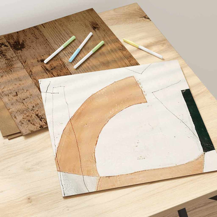 Panouri de decor 50 pcs Lemn vechi 30 x 30 x 0,27 cm - WALTI WALTI