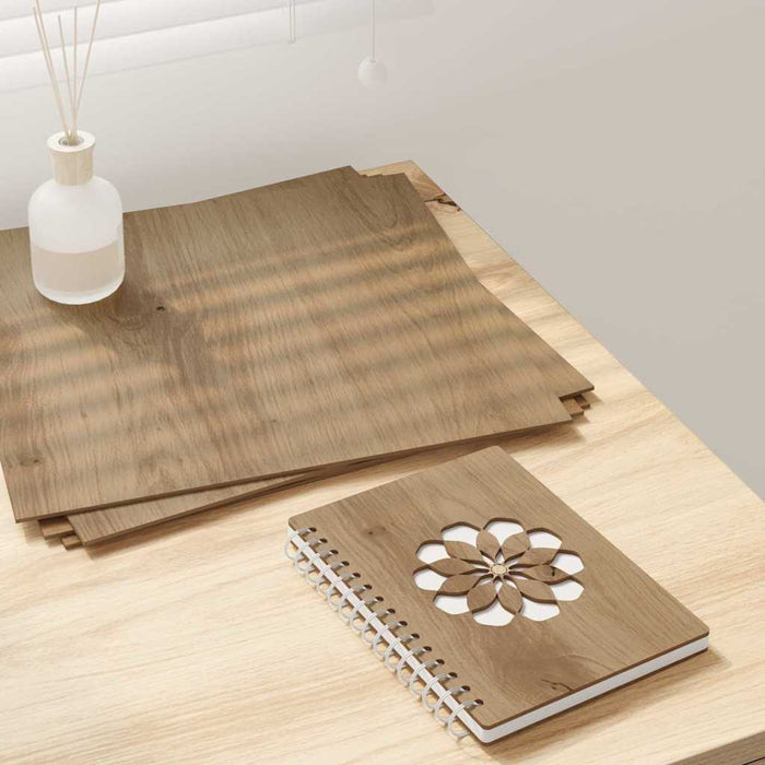Panouri de decor 50 pcs Stejar Artizanal 30 x 30 x 0,27 cm - WALTI WALTI