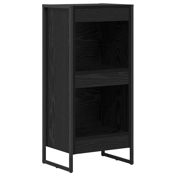 Dulap pentru cărți Stejar Negru 80 x 30 x 155 cm Lemn compozit - WALTI WALTI