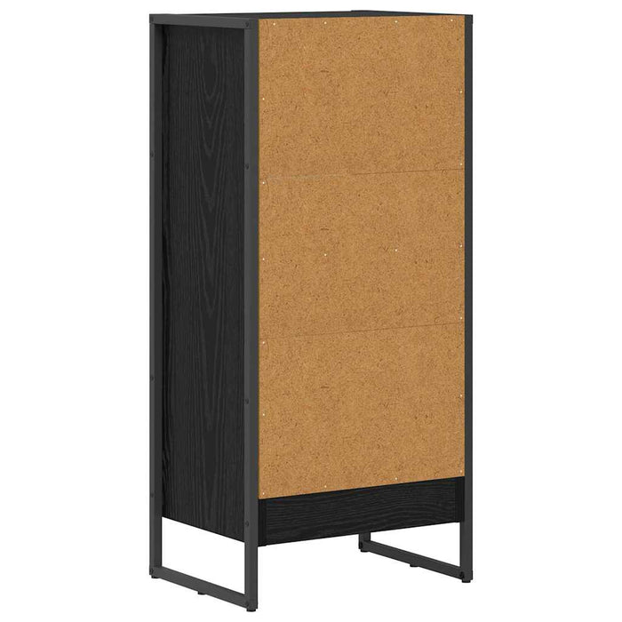 Dulap pentru cărți Stejar Negru 80 x 30 x 155 cm Lemn compozit - WALTI WALTI