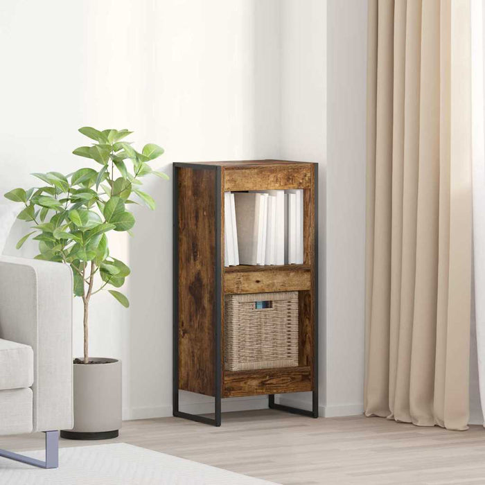Dulap pentru cărți Stejar fumuriu 80 x 30 x 155 cm - WALTI WALTI