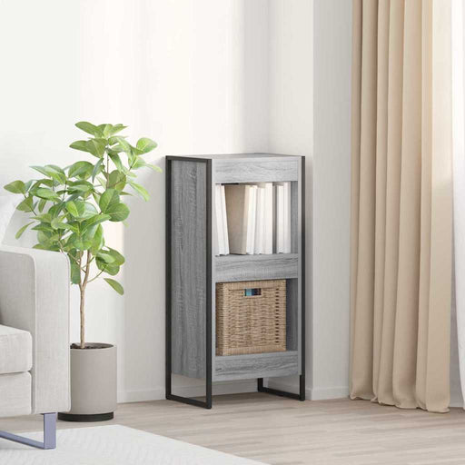 Dulap pentru cărți Gri Sonoma 80 x 30 x 155 cm Lemn compozit - WALTI WALTI