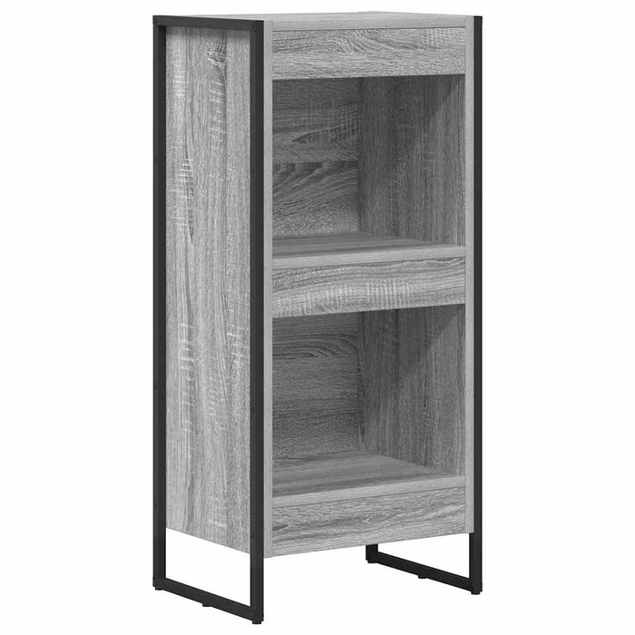 Dulap pentru cărți Gri Sonoma 80 x 30 x 155 cm Lemn compozit - WALTI WALTI