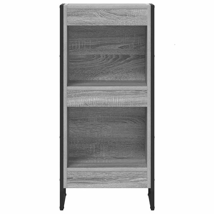 Dulap pentru cărți Gri Sonoma 80 x 30 x 155 cm Lemn compozit - WALTI WALTI