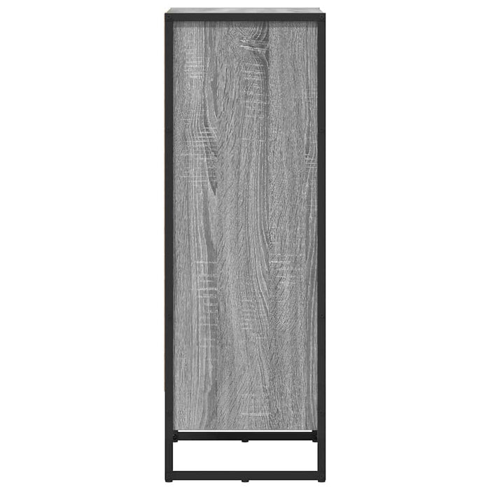 Dulap pentru cărți Gri Sonoma 80 x 30 x 155 cm Lemn compozit - WALTI WALTI