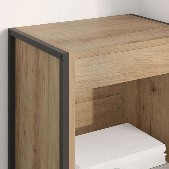 Dulap pentru cărți Stejar artizanal 80 x 30 x 155 cm - WALTI WALTI