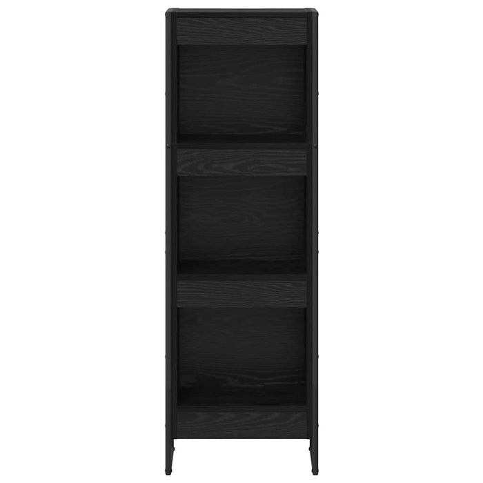 Dulap pentru cărți Stejar Negru 80 x 30 x 155 cm Lemn compozit - WALTI WALTI
