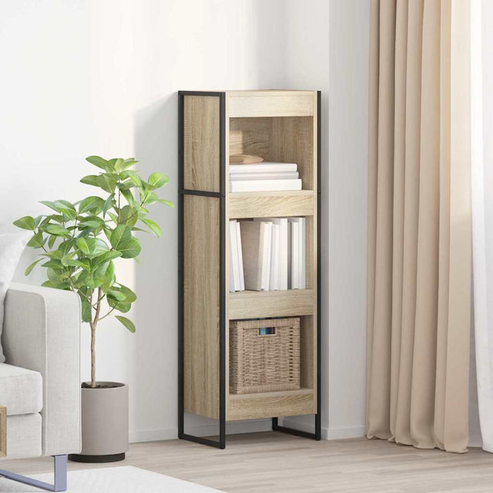 Dulap pentru cărți Sonoma 80 x 30 x 155 cm Lemn compozit - WALTI WALTI