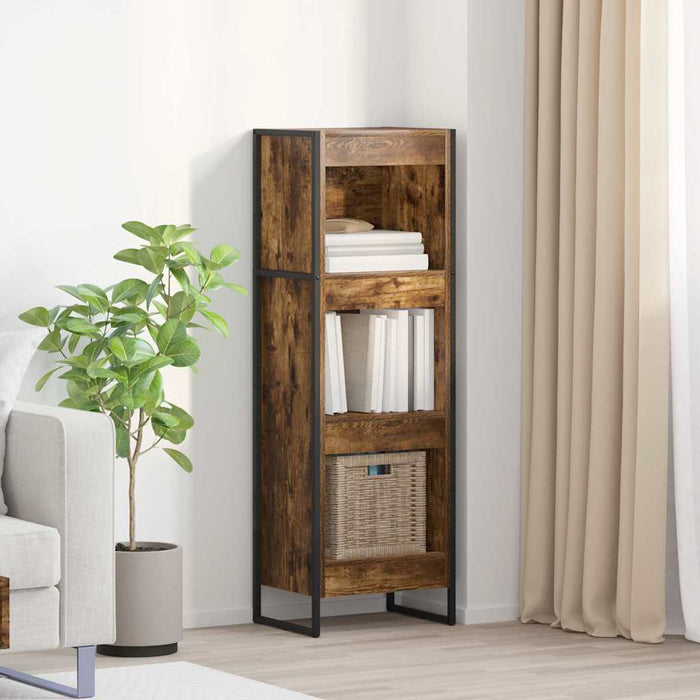 Dulap pentru cărți Stejar fumuriu 80 x 30 x 155 cm - WALTI WALTI