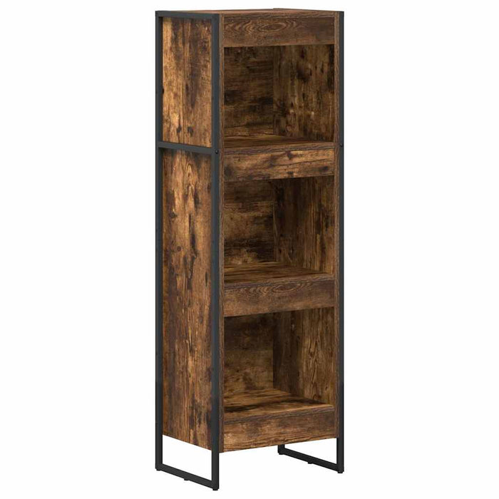 Dulap pentru cărți Stejar fumuriu 80 x 30 x 155 cm - WALTI WALTI
