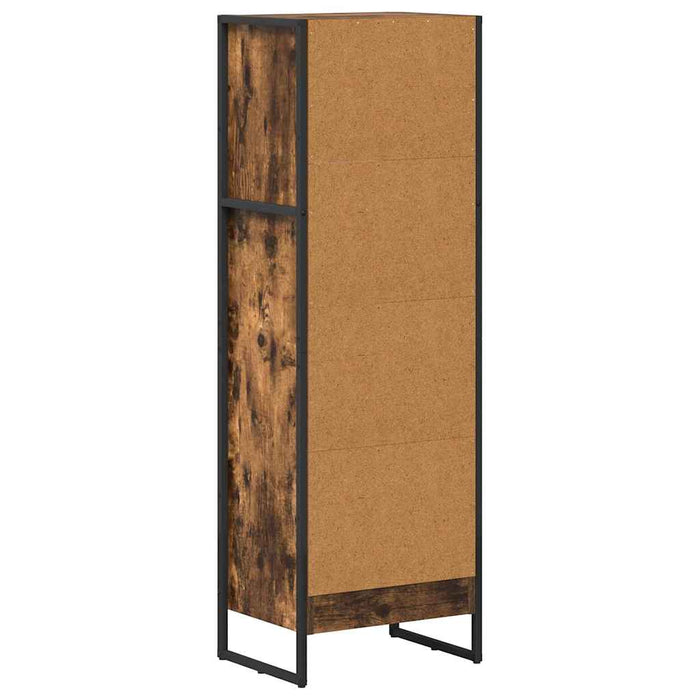 Dulap pentru cărți Stejar fumuriu 80 x 30 x 155 cm - WALTI WALTI